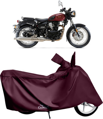 DROHAR Waterproof Two Wheeler Cover for Benelli(Imperiale 400, Red)