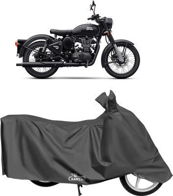 DROHAR Waterproof Two Wheeler Cover for Royal Enfield(Grey)