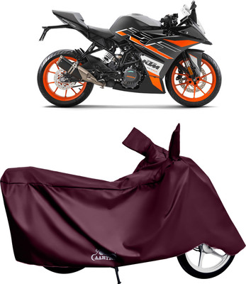 XAFO Waterproof Two Wheeler Cover for KTM(RC 200 BS6, Red)