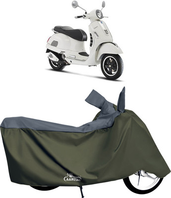 XAFO Two Wheeler Cover for Vespa(GTS Super 125 BS6, Grey)