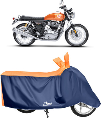 DROHAR Waterproof Two Wheeler Cover for Royal Enfield(Orange)