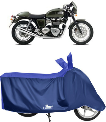 DROHAR Waterproof Two Wheeler Cover for Triumph(Thruxton 1200 R, Blue)