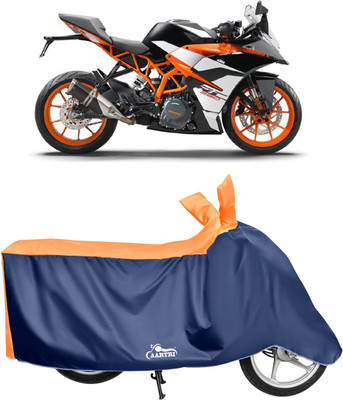 XAFO Waterproof Two Wheeler Cover for KTM(RC 200 BS6, Orange)