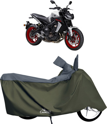 DROHAR Waterproof Two Wheeler Cover for Yamaha(MT 15 New BS6, Grey)