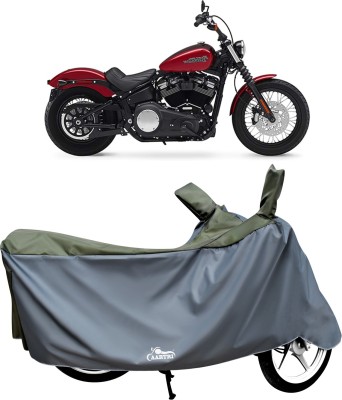 DROHAR Waterproof Two Wheeler Cover for Harley Davidson(Street 750, Green)