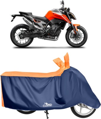 VITSOA Waterproof Two Wheeler Cover for KTM(790 Duke, Orange)