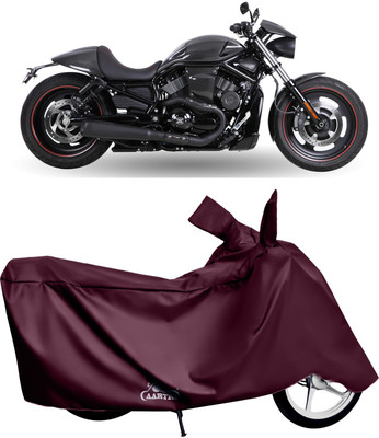 XAFO Waterproof Two Wheeler Cover for Harley Davidson(1200 Custom, Red)