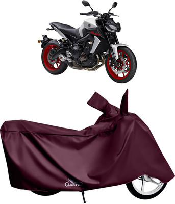 XAFO Waterproof Two Wheeler Cover for Yamaha(MT 15 New BS6, Red)