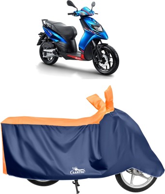 VITSOA Waterproof Two Wheeler Cover for Aprilia(SR 125, Orange)