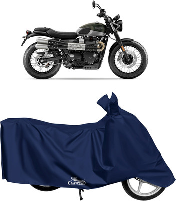 XAFO Waterproof Two Wheeler Cover for Triumph(Street Triple RS, Blue)