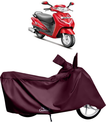 XAFO Waterproof Two Wheeler Cover for Hero(Duet VX 110CC, Red)