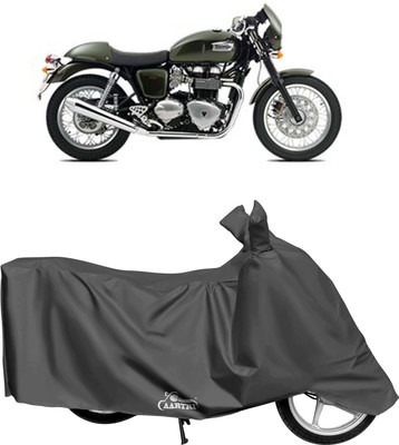 XAFO Waterproof Two Wheeler Cover for Triumph(Thruxton 1200 R, Grey)