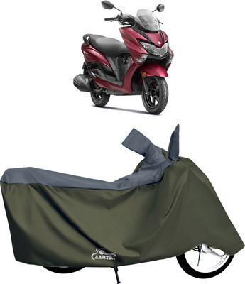 DROHAR Waterproof Two Wheeler Cover for Suzuki(Burgman Street, Grey)