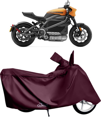 XAFO Waterproof Two Wheeler Cover for Harley Davidson(Red)