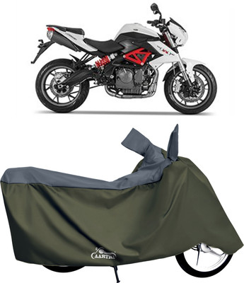 DROHAR Waterproof Two Wheeler Cover for Benelli(TNT 600i, Grey)