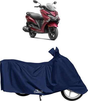 XAFO Waterproof Two Wheeler Cover for Suzuki(Burgman Street, Blue)