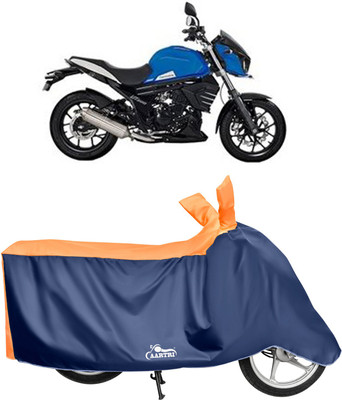 DROHAR Waterproof Two Wheeler Cover for Mahindra(Mojo, Orange)