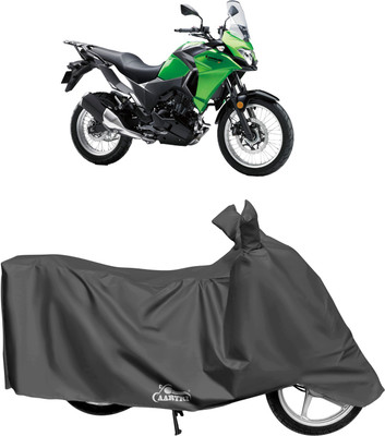 XAFO Waterproof Two Wheeler Cover for Kawasaki(Versys 650, Grey)