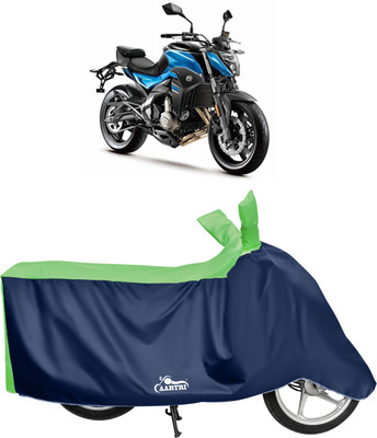 DROHAR Waterproof Two Wheeler Cover for CFMoto(650 NK, Green)