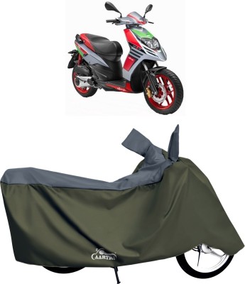 VITSOA Waterproof Two Wheeler Cover for Aprilia(SR 125, Grey)