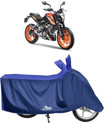 VITSOA Waterproof Two Wheeler Cover for KTM(125 Duke, Blue)