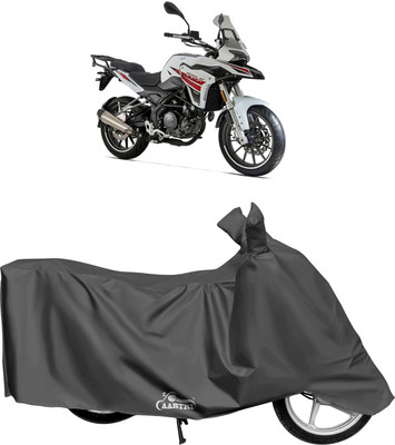 DROHAR Waterproof Two Wheeler Cover for Benelli(TRK 502, Grey)