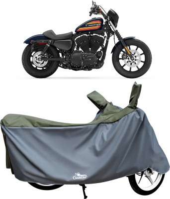 DROHAR Waterproof Two Wheeler Cover for Harley Davidson(Iron 883, Green)