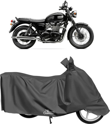 XAFO Waterproof Two Wheeler Cover for Triumph(Bonneville T120 Black BS6, Grey)