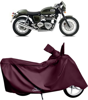 XAFO Waterproof Two Wheeler Cover for Triumph(Thruxton 1200 R, Red)