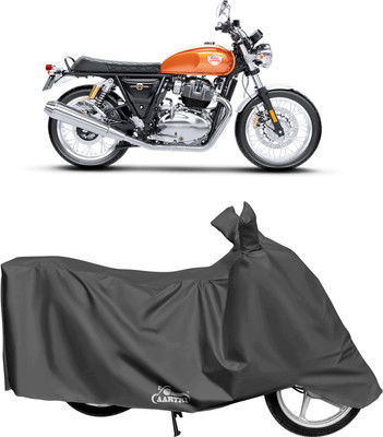 DROHAR Waterproof Two Wheeler Cover for Royal Enfield(Grey)