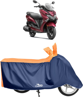 XAFO Waterproof Two Wheeler Cover for Suzuki(Burgman Street, Orange)
