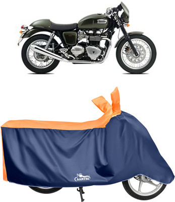 XAFO Waterproof Two Wheeler Cover for Triumph(Thruxton 1200 R, Orange)