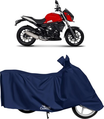 DROHAR Waterproof Two Wheeler Cover for Mahindra(Mojo, Blue)