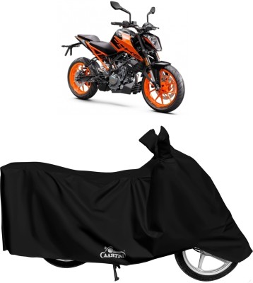 VITSOA Waterproof Two Wheeler Cover for KTM(200 Duke, Black)