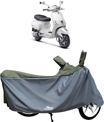 XAFO Two Wheeler Cover for Vespa(SXL 125 BS6, Green)