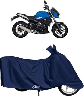 XAFO Waterproof Two Wheeler Cover for Mahindra(Mojo, Blue)