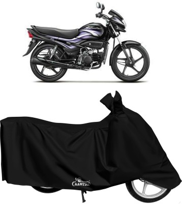 VITSOA Waterproof Two Wheeler Cover for Hero(Super Splendor, Black)