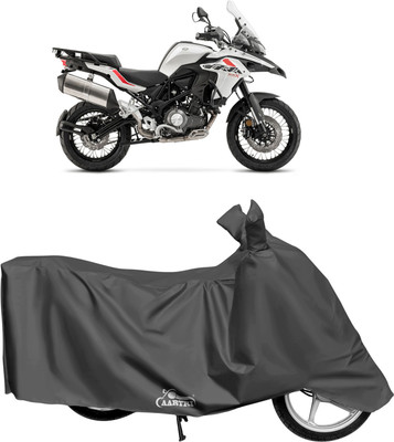 DROHAR Waterproof Two Wheeler Cover for Benelli(TRK 502, Grey)