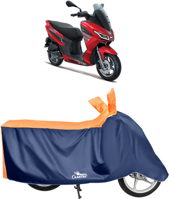 XAFO Waterproof Two Wheeler Cover for Aprilia(SXR 160, Orange)
