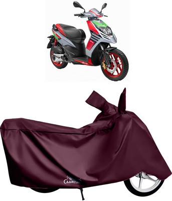 XAFO Waterproof Two Wheeler Cover for Aprilia(SR 125, Red)