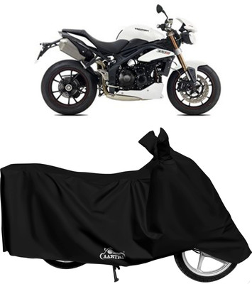 XAFO Two Wheeler Cover for Triumph(Speed Triple BS6, Black)