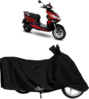 DROHAR Waterproof Two Wheeler Cover for Okinawa(Praise, Black)