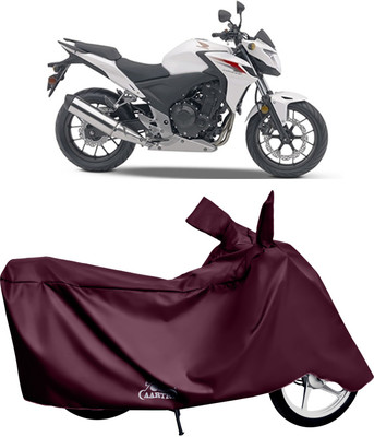 XAFO Waterproof Two Wheeler Cover for Honda(CB1000R, Red)
