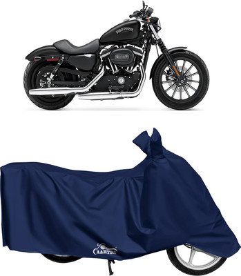 XAFO Waterproof Two Wheeler Cover for Harley Davidson(Iron 883, Blue)