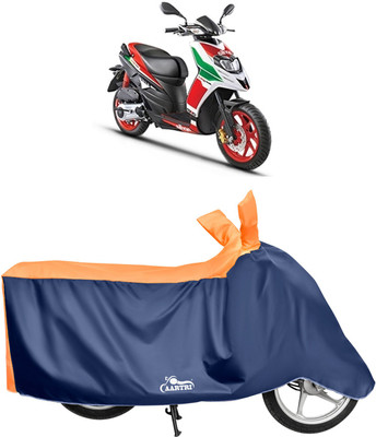 XAFO Waterproof Two Wheeler Cover for Aprilia(SR 125, Orange)