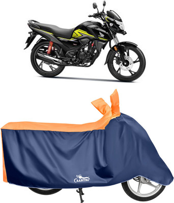 DROHAR Waterproof Two Wheeler Cover for Honda(SP 125, Orange)