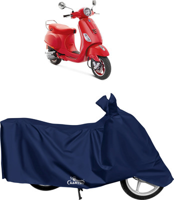 XAFO Waterproof Two Wheeler Cover for Vespa(RED 125, Blue)