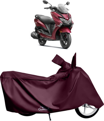 XAFO Waterproof Two Wheeler Cover for Suzuki(Burgman Street, Red)