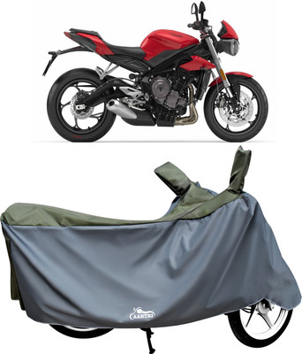 XAFO Two Wheeler Cover for Triumph(Street Triple RS, Green)