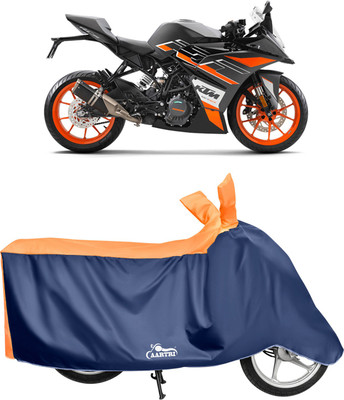XAFO Waterproof Two Wheeler Cover for KTM(RC 200 BS6, Orange)